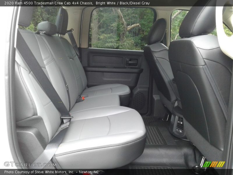 Bright White / Black/Diesel Gray 2020 Ram 4500 Tradesman Crew Cab 4x4 Chassis