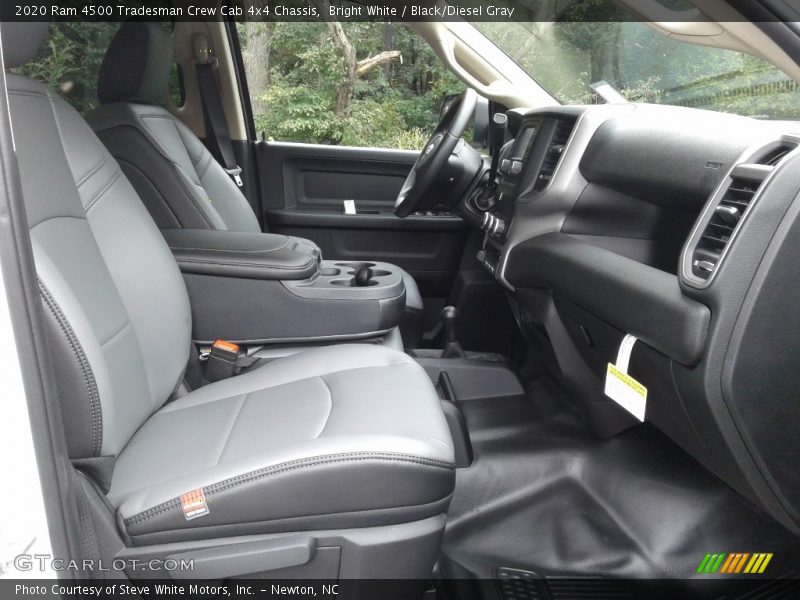 Bright White / Black/Diesel Gray 2020 Ram 4500 Tradesman Crew Cab 4x4 Chassis