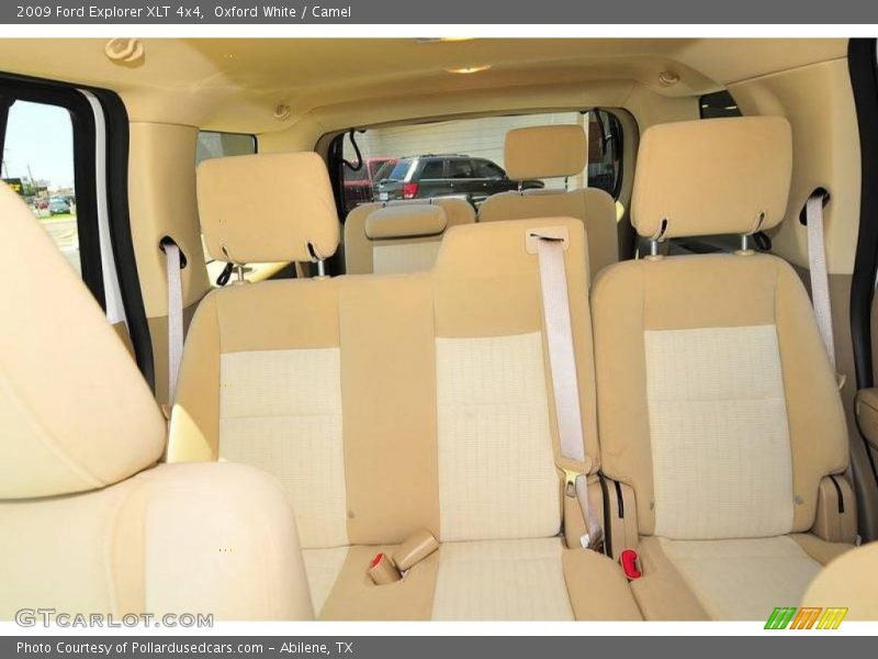 Oxford White / Camel 2009 Ford Explorer XLT 4x4