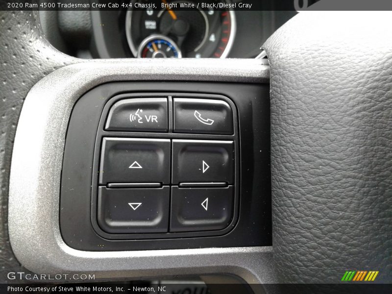 Bright White / Black/Diesel Gray 2020 Ram 4500 Tradesman Crew Cab 4x4 Chassis