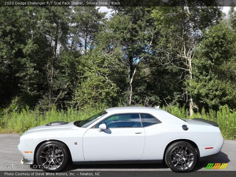 Smoke Show / Black 2020 Dodge Challenger R/T Scat Pack Shaker