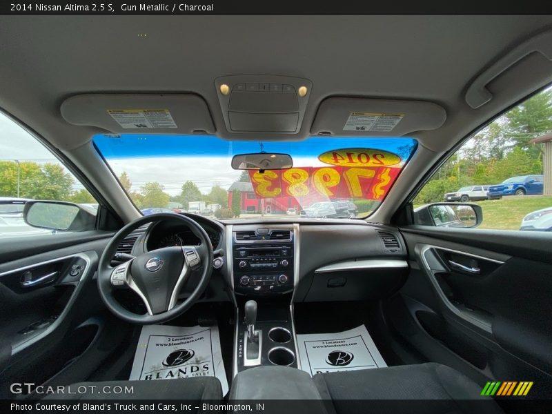 Gun Metallic / Charcoal 2014 Nissan Altima 2.5 S