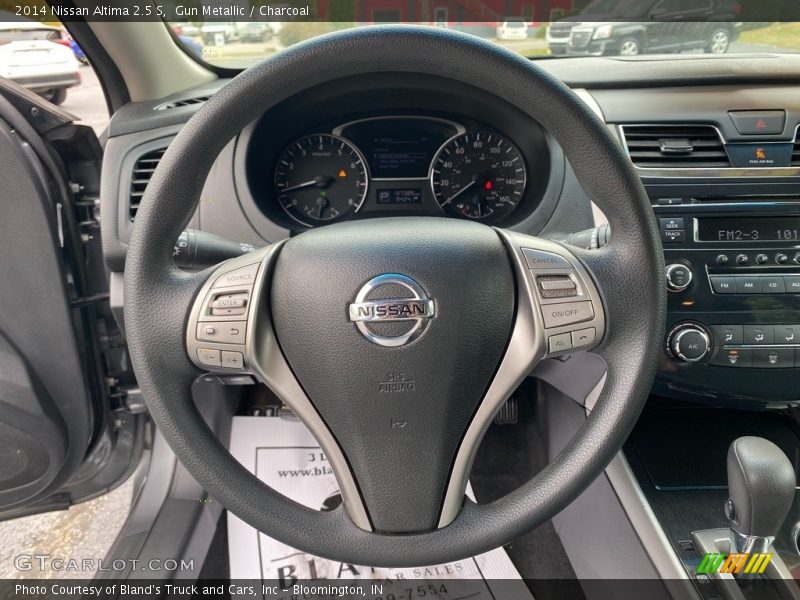 Gun Metallic / Charcoal 2014 Nissan Altima 2.5 S