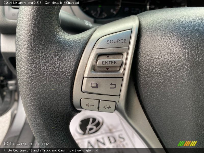Gun Metallic / Charcoal 2014 Nissan Altima 2.5 S