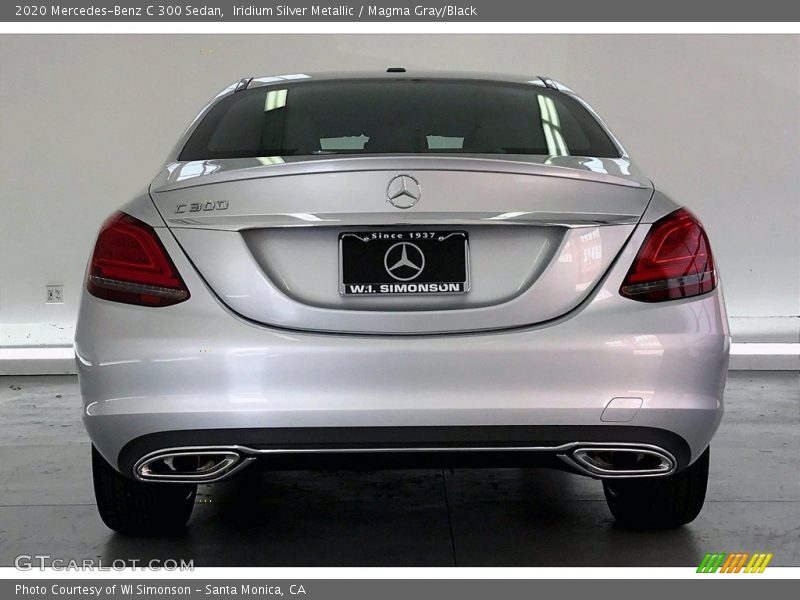 Iridium Silver Metallic / Magma Gray/Black 2020 Mercedes-Benz C 300 Sedan