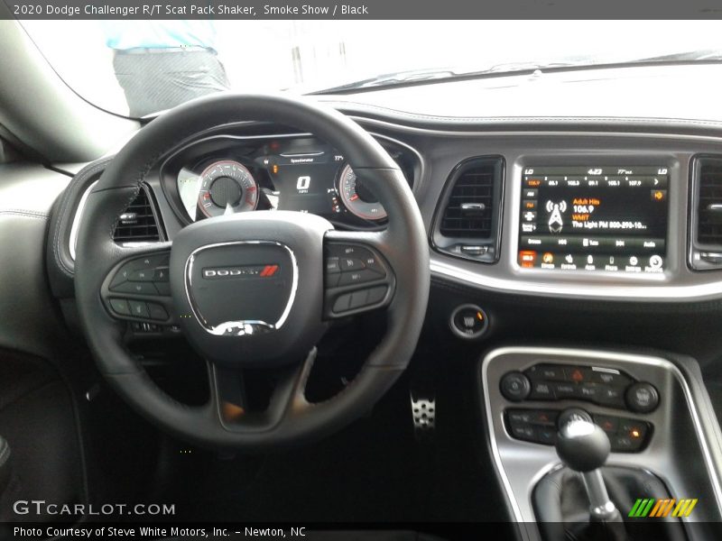 Smoke Show / Black 2020 Dodge Challenger R/T Scat Pack Shaker