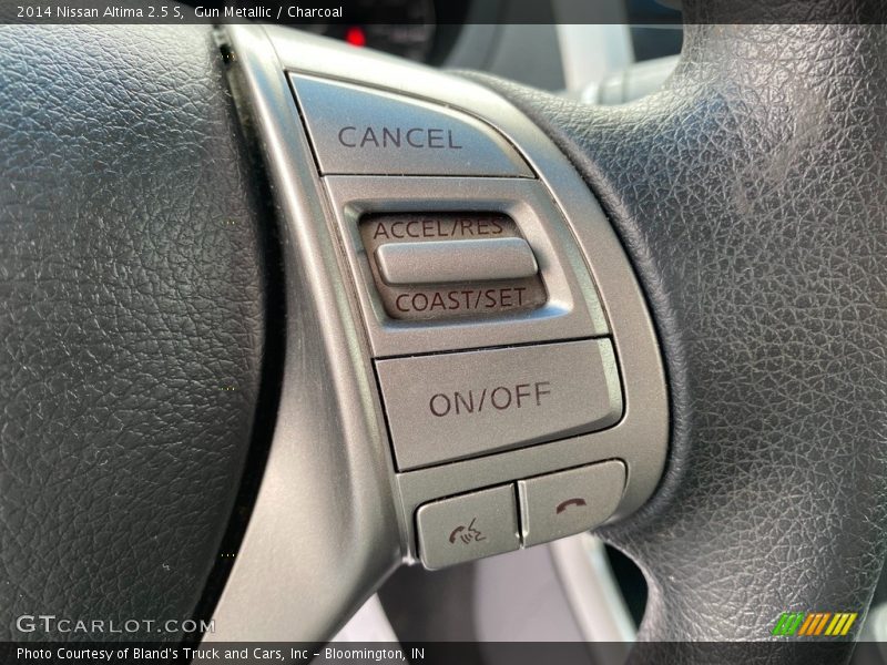 Gun Metallic / Charcoal 2014 Nissan Altima 2.5 S
