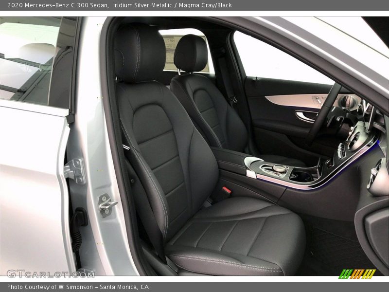 Iridium Silver Metallic / Magma Gray/Black 2020 Mercedes-Benz C 300 Sedan