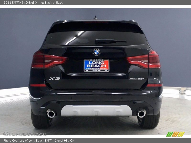 Jet Black / Black 2021 BMW X3 sDrive30i