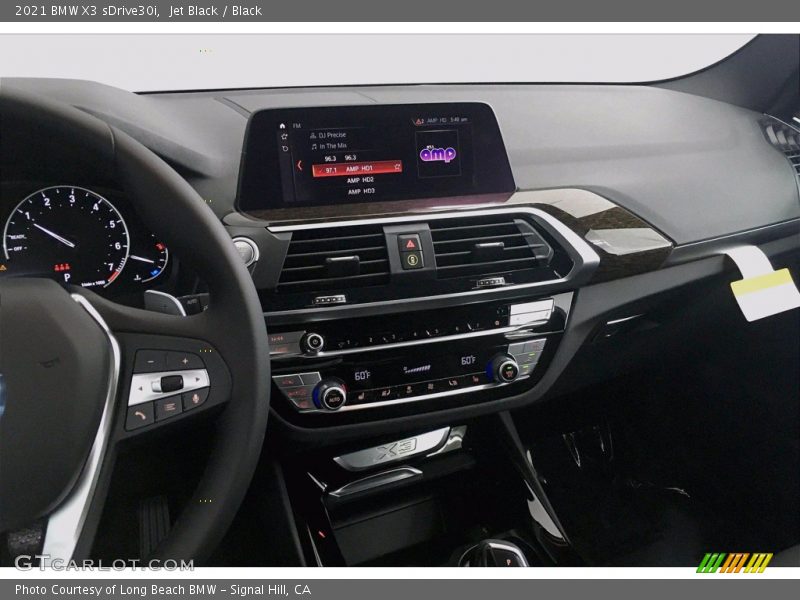 Jet Black / Black 2021 BMW X3 sDrive30i