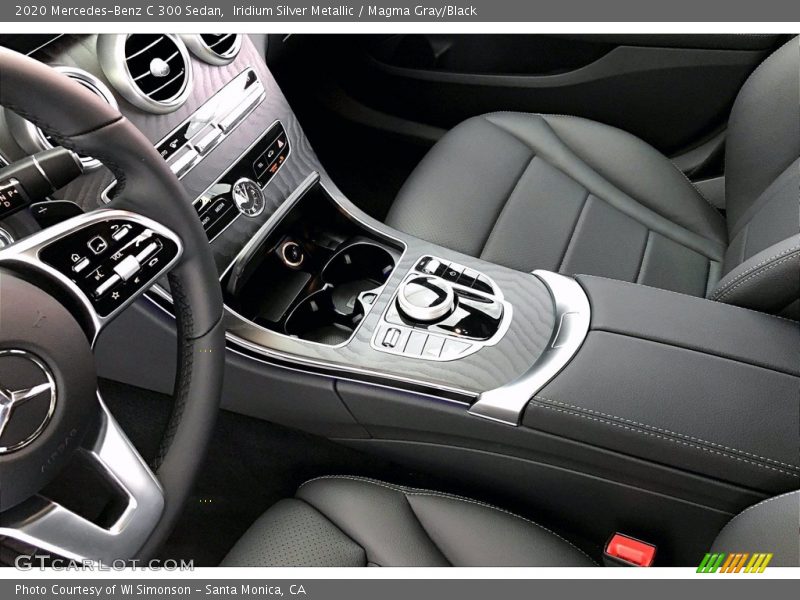 Iridium Silver Metallic / Magma Gray/Black 2020 Mercedes-Benz C 300 Sedan