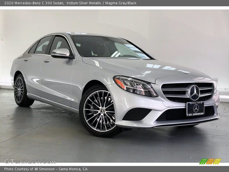 Iridium Silver Metallic / Magma Gray/Black 2020 Mercedes-Benz C 300 Sedan