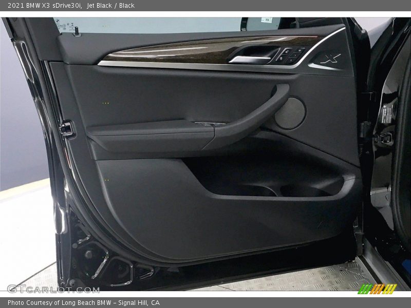 Jet Black / Black 2021 BMW X3 sDrive30i
