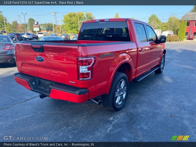 Race Red / Black 2018 Ford F150 XLT SuperCrew 4x4