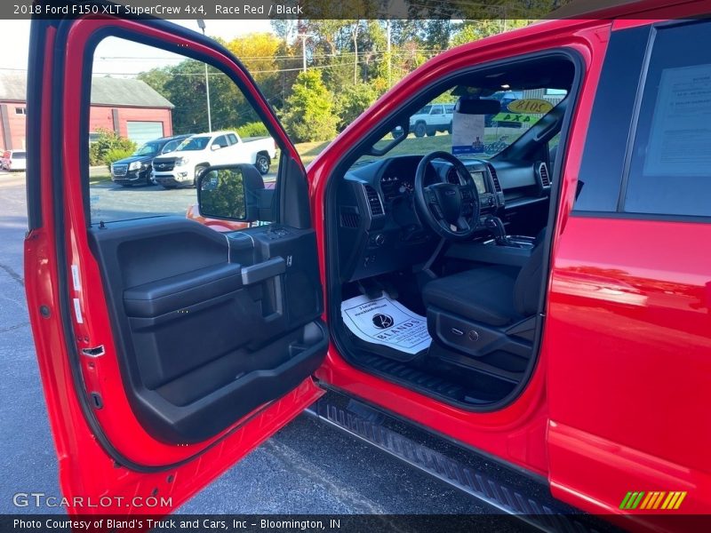 Race Red / Black 2018 Ford F150 XLT SuperCrew 4x4