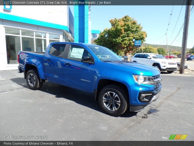 Front 3/4 View of 2021 Colorado Z71 Crew Cab 4x4