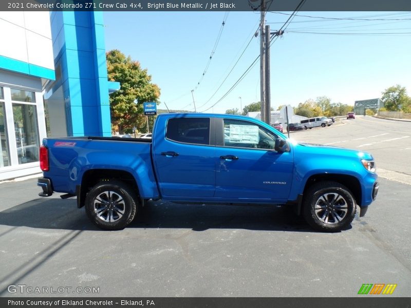  2021 Colorado Z71 Crew Cab 4x4 Bright Blue Metallic