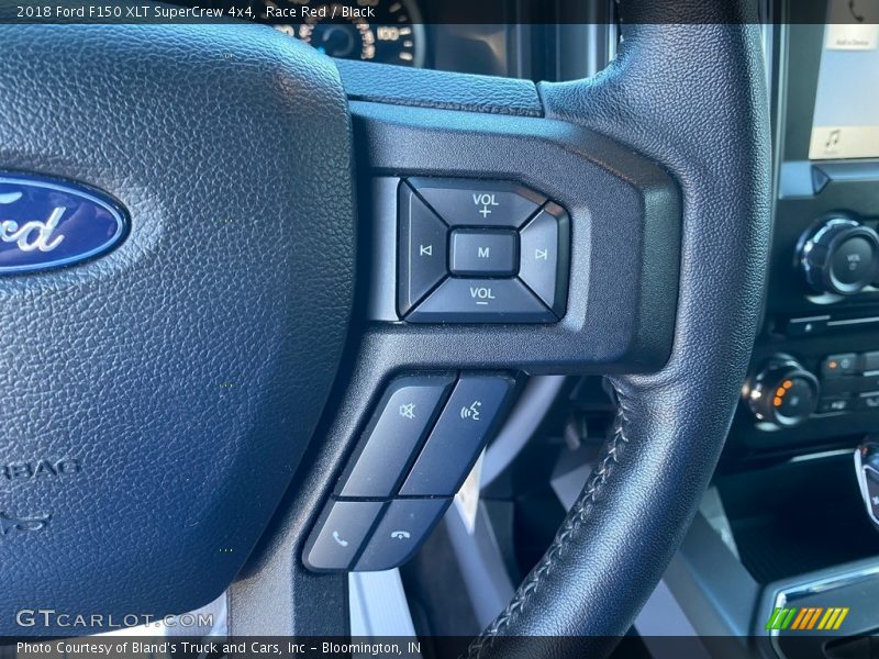 Race Red / Black 2018 Ford F150 XLT SuperCrew 4x4