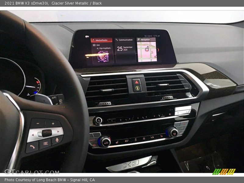 Controls of 2021 X3 sDrive30i