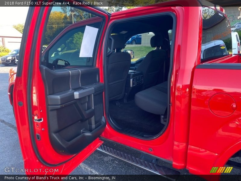 Race Red / Black 2018 Ford F150 XLT SuperCrew 4x4