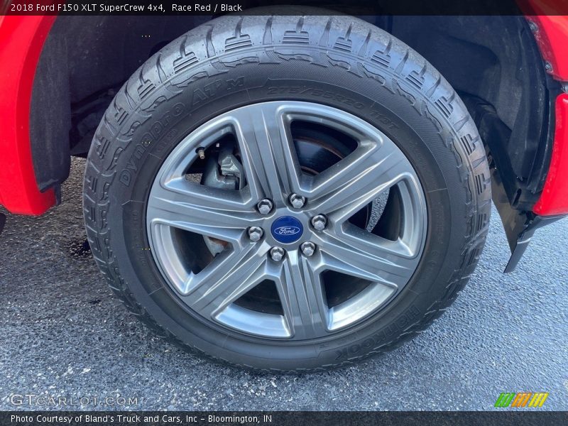 Race Red / Black 2018 Ford F150 XLT SuperCrew 4x4