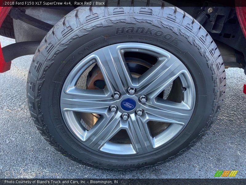 Race Red / Black 2018 Ford F150 XLT SuperCrew 4x4