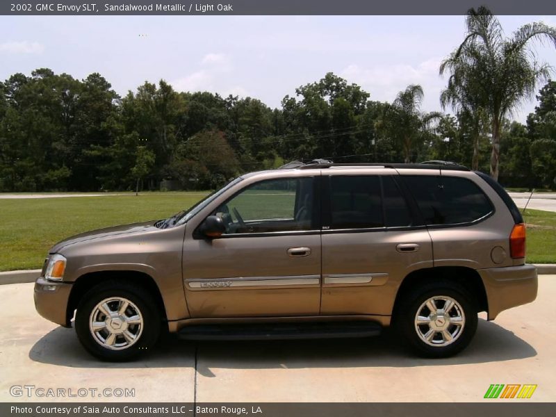 Sandalwood Metallic / Light Oak 2002 GMC Envoy SLT