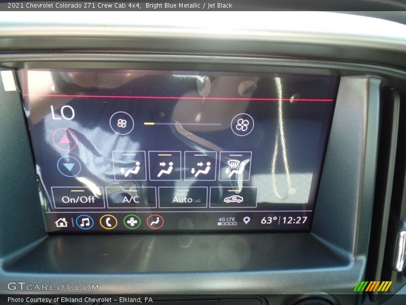 Controls of 2021 Colorado Z71 Crew Cab 4x4