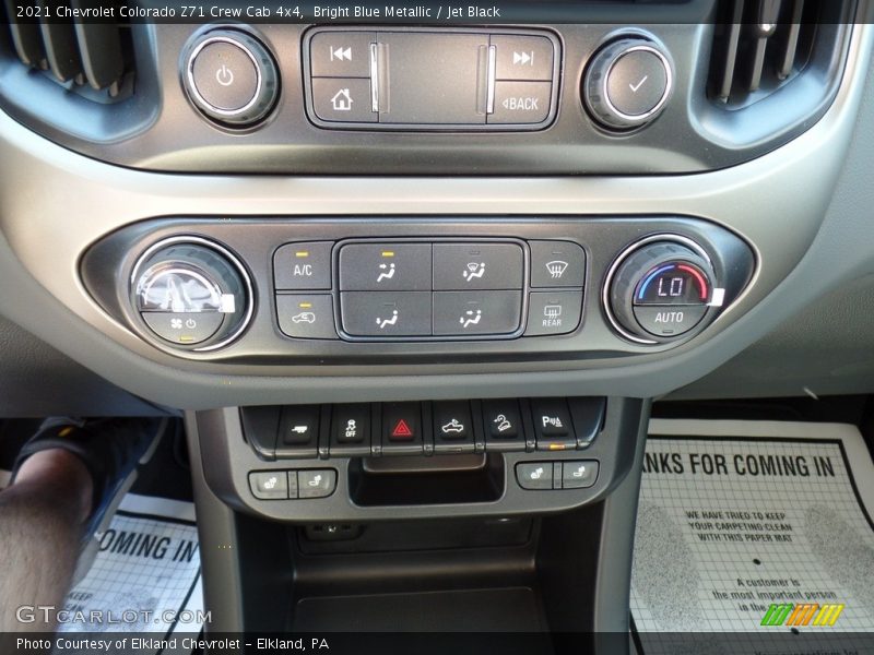 Controls of 2021 Colorado Z71 Crew Cab 4x4