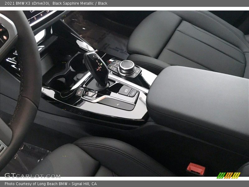 Black Sapphire Metallic / Black 2021 BMW X3 sDrive30i