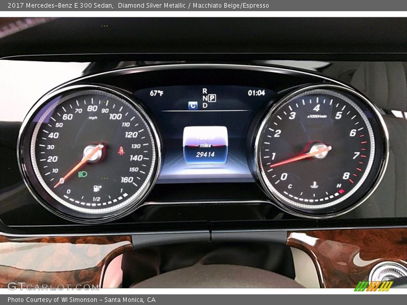  2017 E 300 Sedan 300 Sedan Gauges