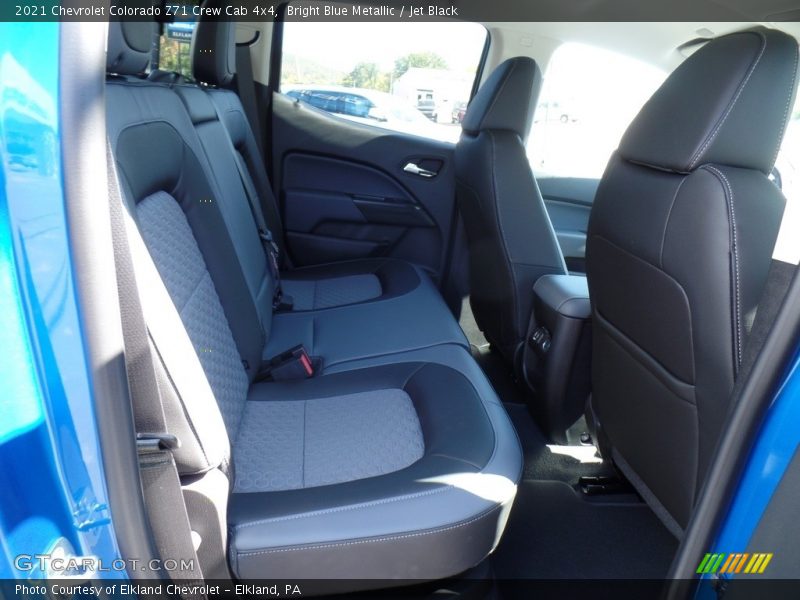Rear Seat of 2021 Colorado Z71 Crew Cab 4x4