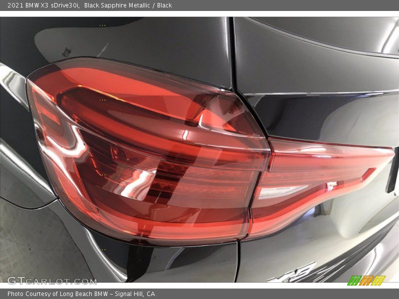 Black Sapphire Metallic / Black 2021 BMW X3 sDrive30i