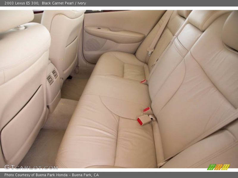 Black Garnet Pearl / Ivory 2003 Lexus ES 300