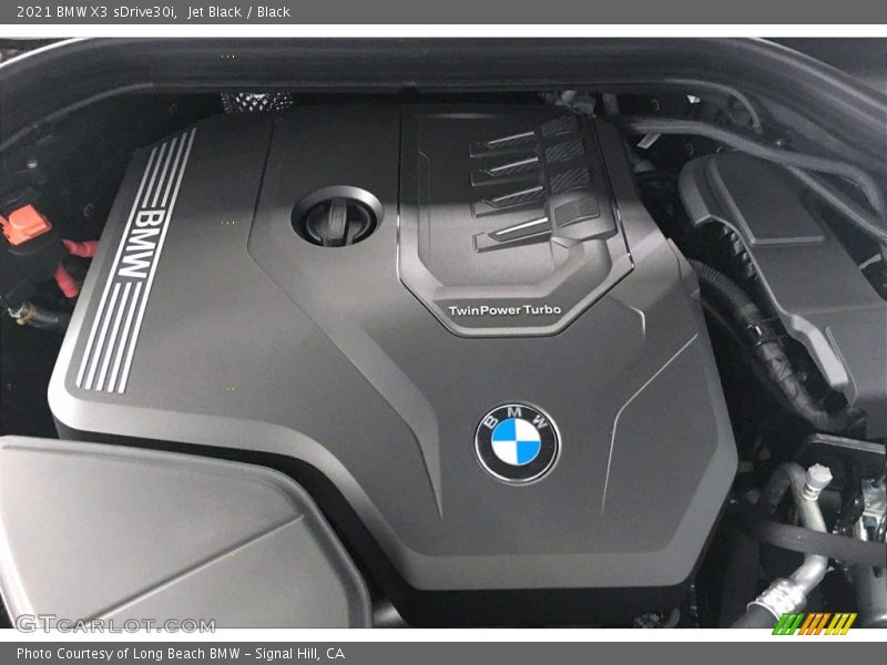 Jet Black / Black 2021 BMW X3 sDrive30i