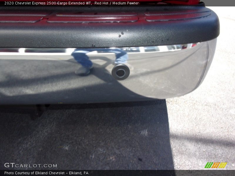 Red Hot / Medium Pewter 2020 Chevrolet Express 2500 Cargo Extended WT