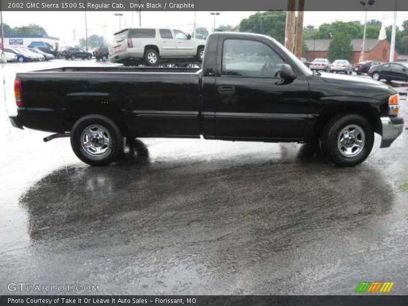 Onyx Black / Graphite 2002 GMC Sierra 1500 SL Regular Cab
