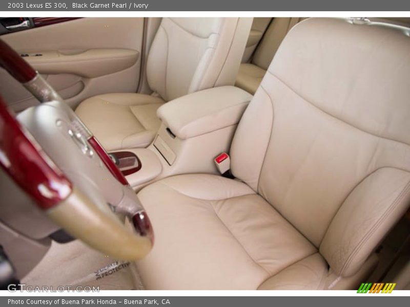 Black Garnet Pearl / Ivory 2003 Lexus ES 300