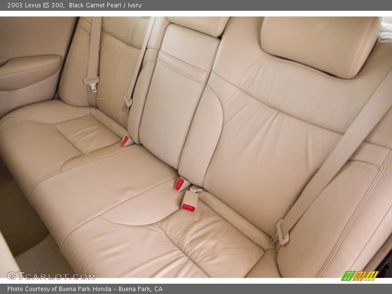 Black Garnet Pearl / Ivory 2003 Lexus ES 300