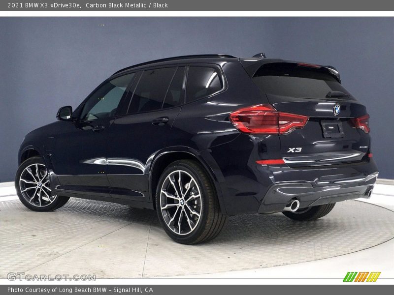 Carbon Black Metallic / Black 2021 BMW X3 xDrive30e