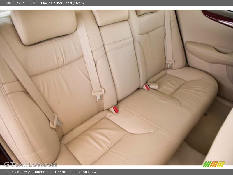 Black Garnet Pearl / Ivory 2003 Lexus ES 300