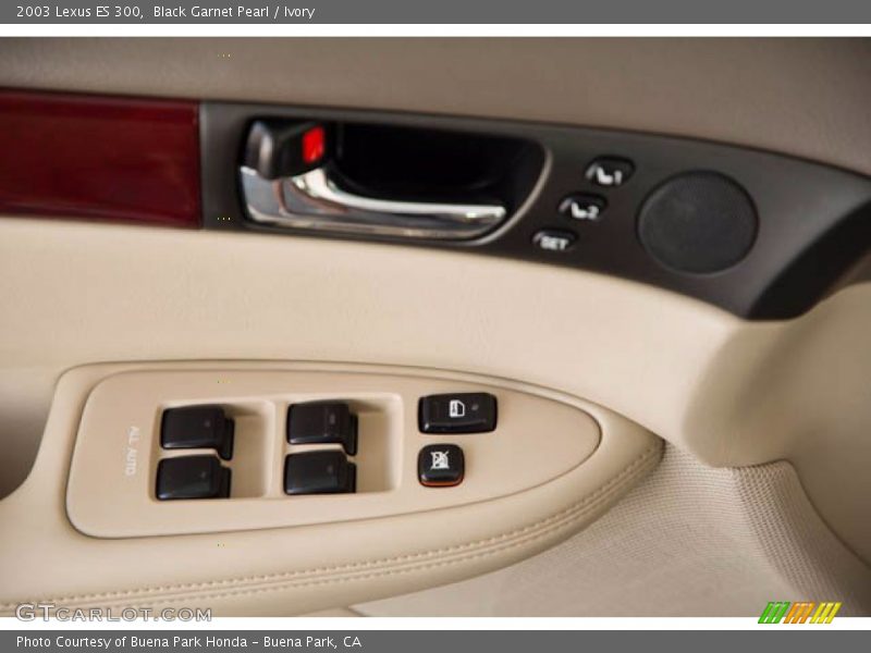 Black Garnet Pearl / Ivory 2003 Lexus ES 300
