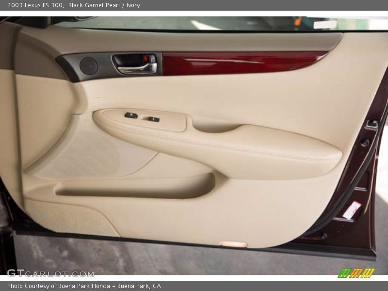 Black Garnet Pearl / Ivory 2003 Lexus ES 300