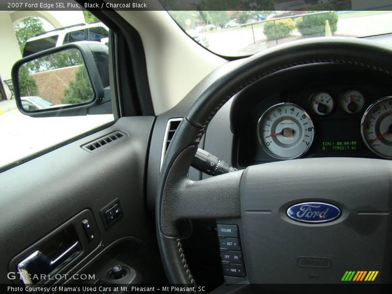 Black / Charcoal Black 2007 Ford Edge SEL Plus