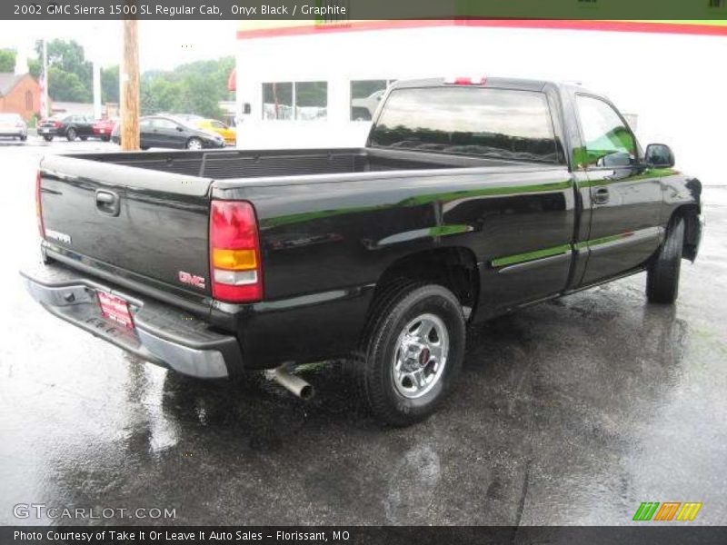 Onyx Black / Graphite 2002 GMC Sierra 1500 SL Regular Cab