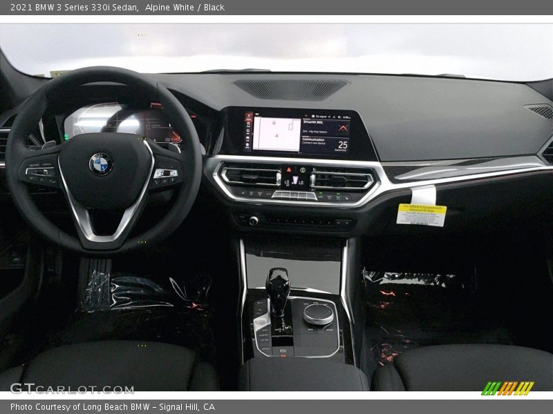 Alpine White / Black 2021 BMW 3 Series 330i Sedan