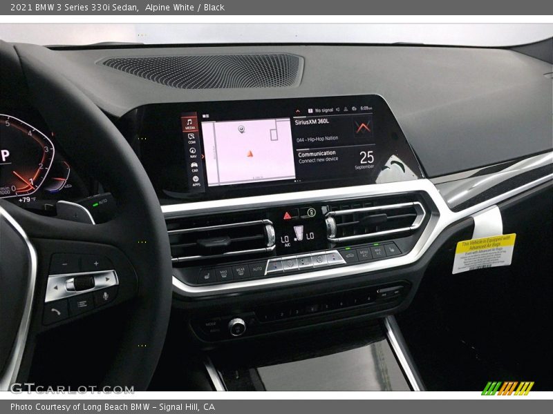 Alpine White / Black 2021 BMW 3 Series 330i Sedan