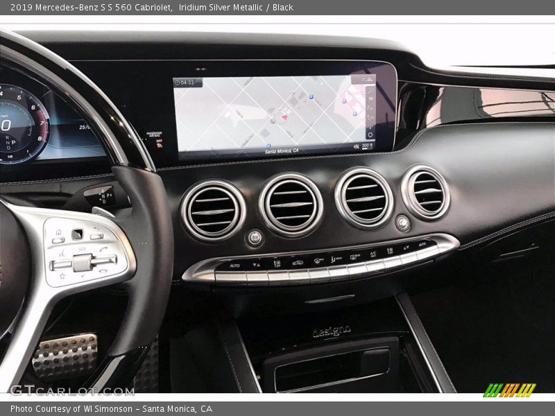 Iridium Silver Metallic / Black 2019 Mercedes-Benz S S 560 Cabriolet