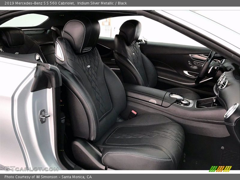 Iridium Silver Metallic / Black 2019 Mercedes-Benz S S 560 Cabriolet