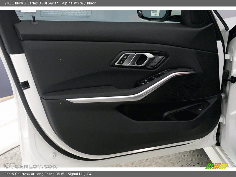 Alpine White / Black 2021 BMW 3 Series 330i Sedan